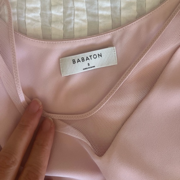 Babaton Aritzia Blush Pink Cami sz S - Picture 2 of 2